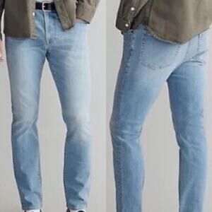 Madewell Athletic Slim Everyday Flex Mid Rise Jeans Blue Men’s 31x32 NWD Soft